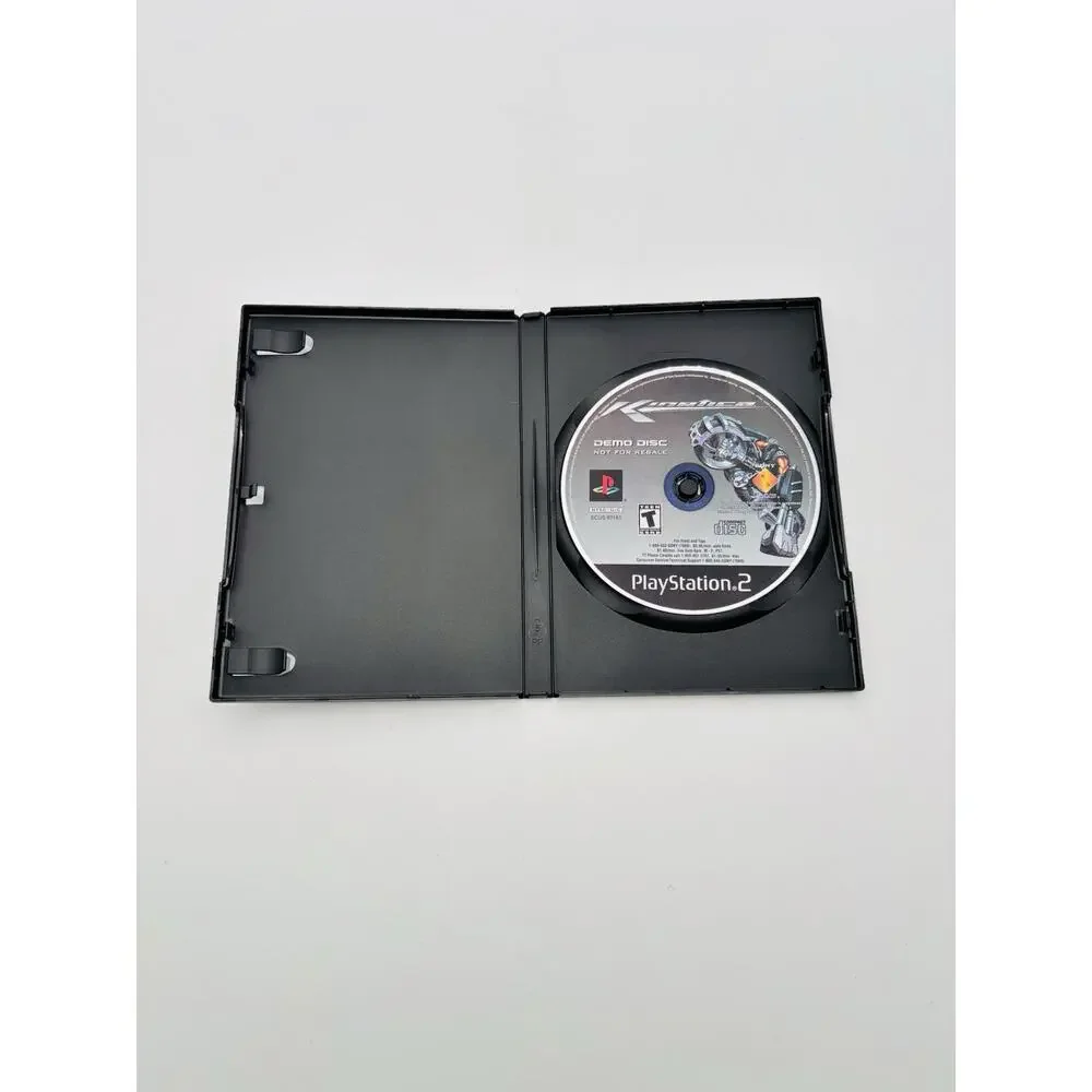 Kinetica 2001 PS2 Demo Disc Tested Works VG Condition